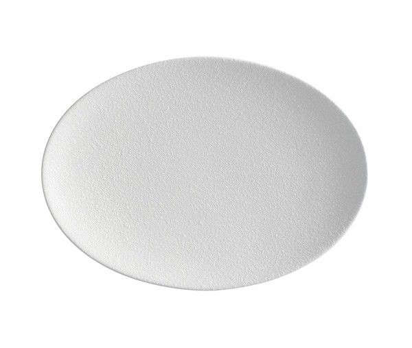 Блюдо овальное 30*22см. белое, Икра