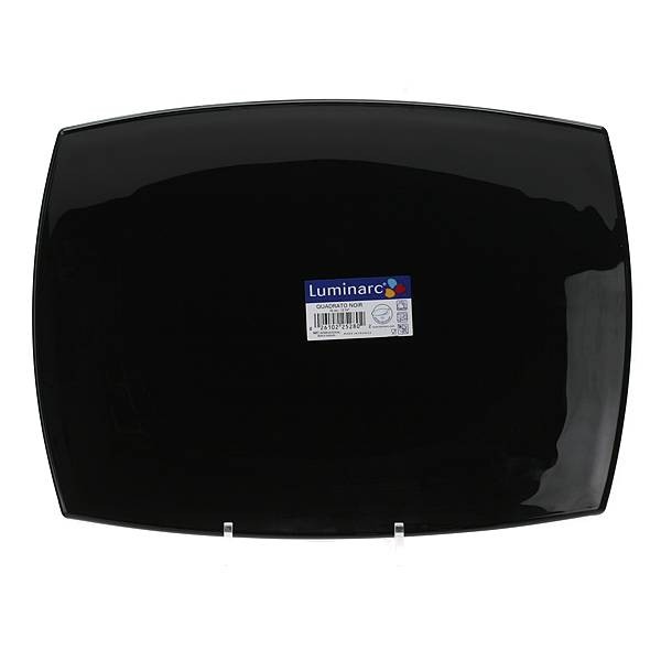 Блюдо прямоугольное 35см. Quadrato Black
