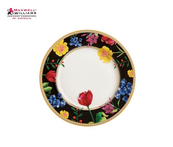 Тарелка 19см. черная Contessa