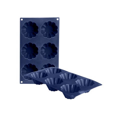 Форма для выпечки кекса 6 ячеек Blueberry