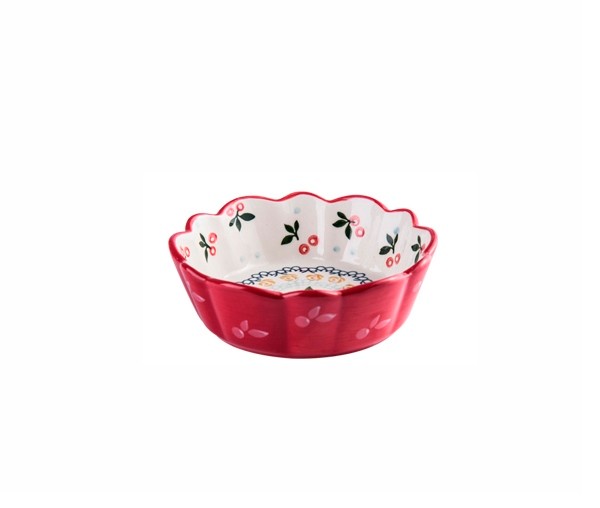 Салатник керамический, 15см. Деревенский сад