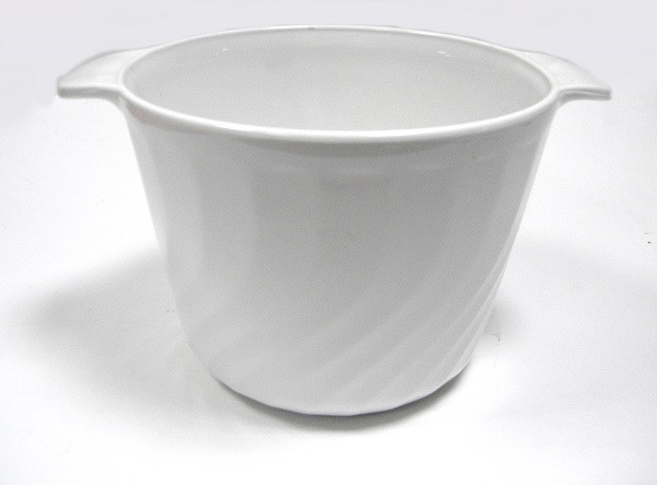 Кастрюля без крышки 3,5л белая d21см. Trianon