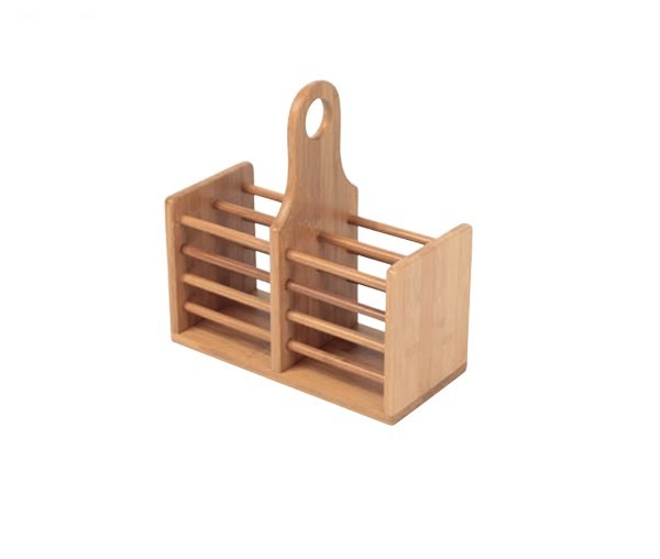Подставка для приборов бамбук 21*22см.