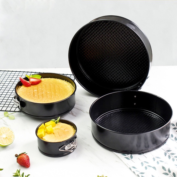 Форма разъемная 11*5см. антипригарная, черная