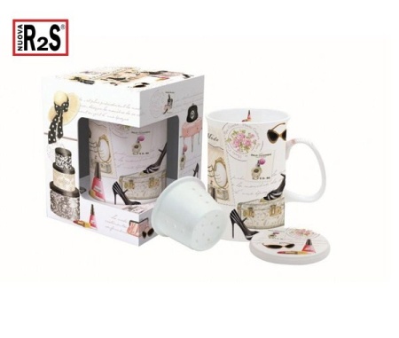 Кружка заварочная 300мл Paris в подарочной упаковке