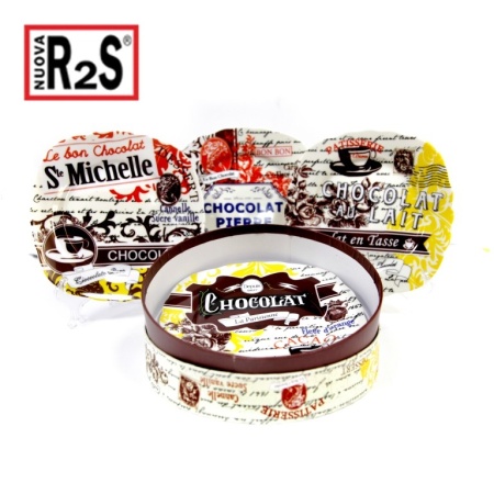 Тарелка 20см 4шт Chocolat La Parisienne