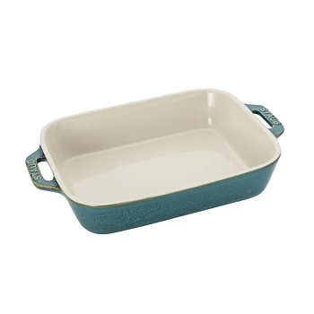 Лоток прямоугольный 20*16см бирюзовый