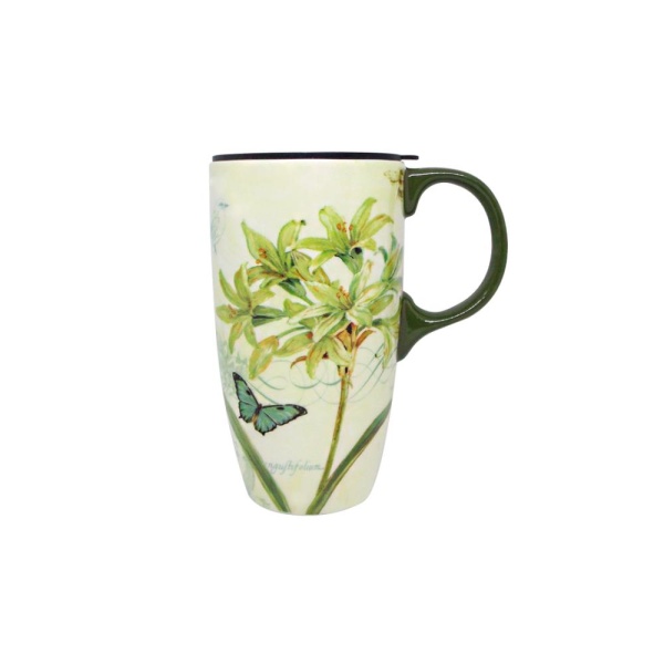 Термокружка 500мл. EVERGREEN Лилия