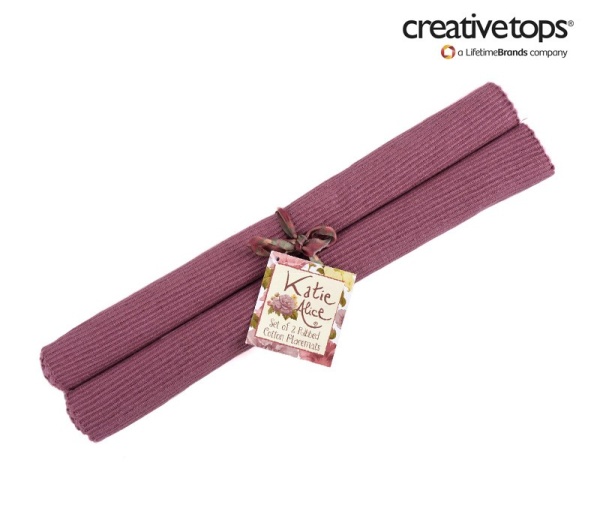 Подложка 2 предмета 29*21см. розовая Highland Fling