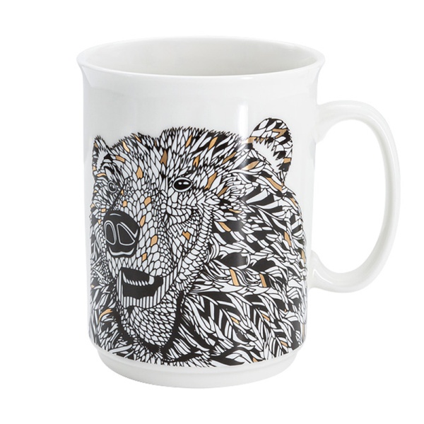 Кружка 0,4л Медведь