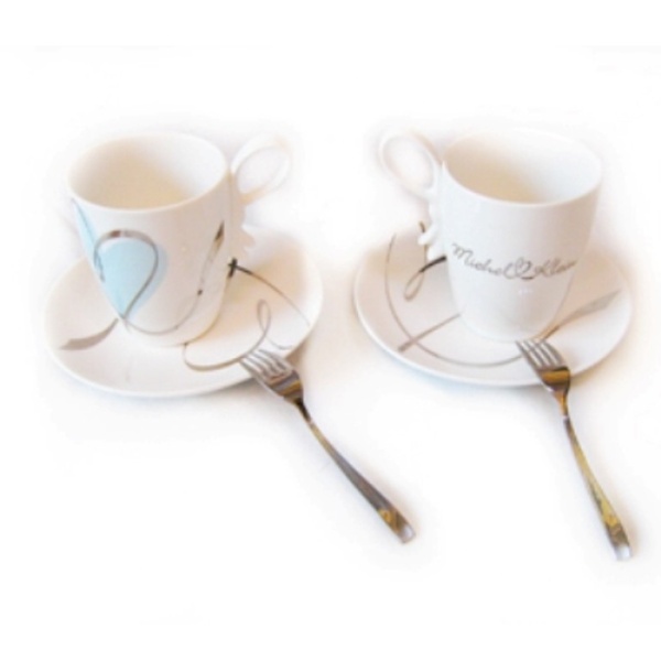 Чайные пары 2 персоны 6 предметов MICHEL KLEIN