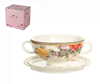 Бульонница 2 предмета 0,5л. Японский сад