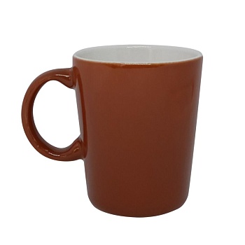 Кружка коническая 300мл. Braun & White V