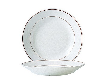 Тарелка глубокая 22.5см. Bordo