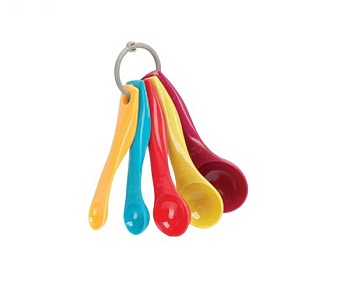 Ложка мерн пластик, 5 предметов