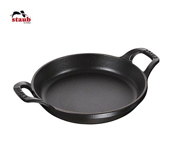 Сковорода 20см. две ручки черная