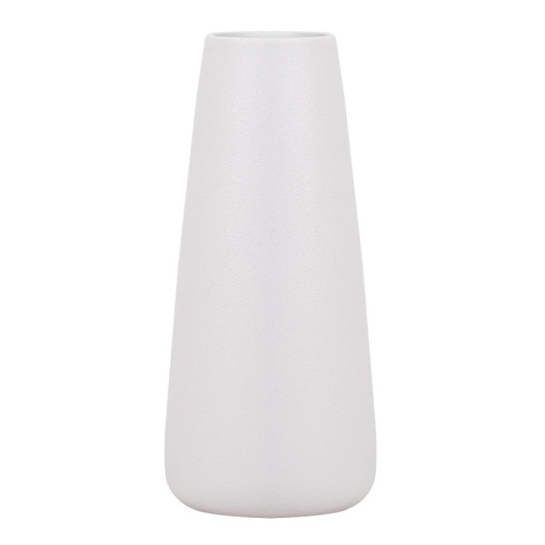 Ваза белая, керамическая 23*6 Икра