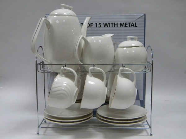 Сервиз чайный 15 предметов 200мл.Cypress Gold