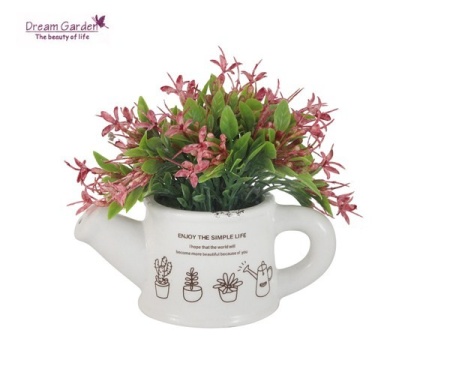 Цветы лейка Розовый букетик