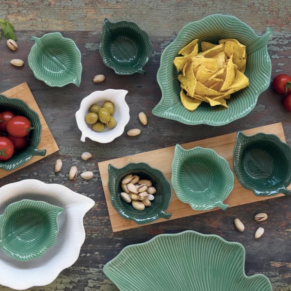 Салатник зеленый 21*16см 0.4л Мадагаскар