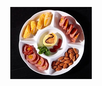 Менаж 24см. 5 отделений Flowers