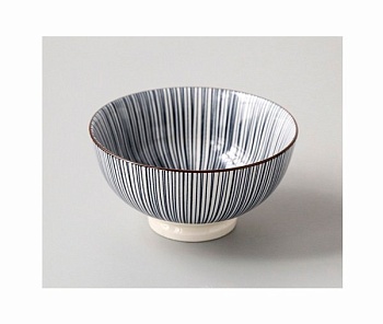 Салатник керамический, 12см. Полосы