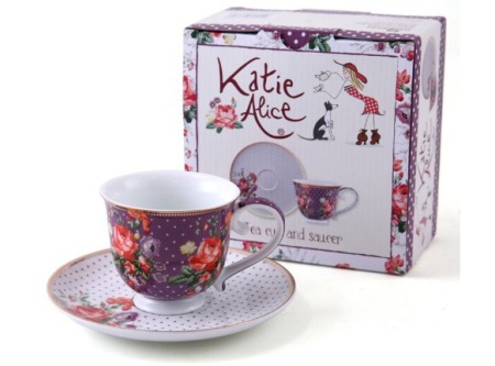 Чайная пара 1персона Scarlet Posy