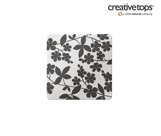 Костер стекло, 4шт 10*10см. Floral Shadow