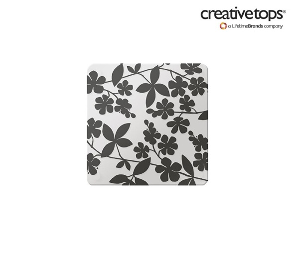 Костер стекло, 4шт 10*10см. Floral Shadow Костер стекло, 4шт 10*10см. Floral Shadow