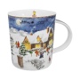 Кружка 320мл Новогодняя деревня