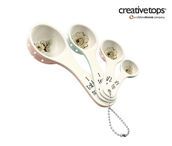 Мерные ложки 4 предмета Cottage Flower Мерные ложки 4 предмета Cottage Flower