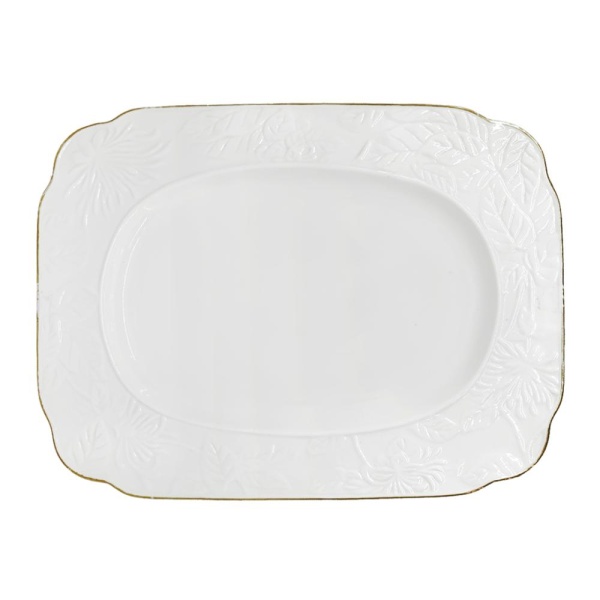 Блюдо овальное 30*23см. Golden Rose