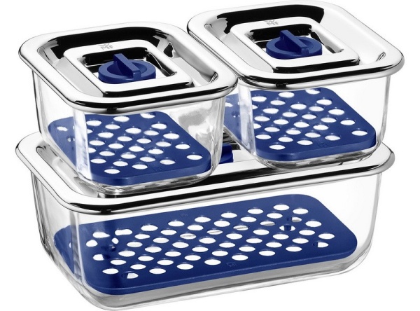 Набор контейнеров 3 предмета с крышкой Top Serve