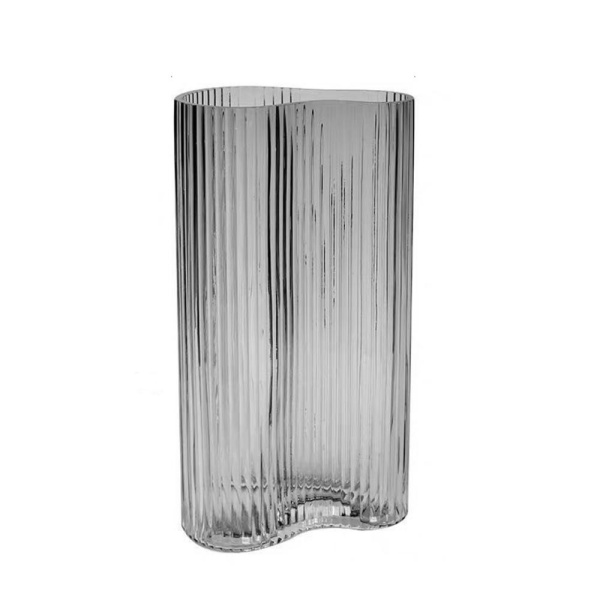 Ваза 31*16см Серая