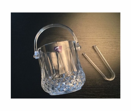 Ведро для льда щипцы 12см.