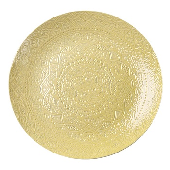 Блюдо 36см. желтое Элеганс