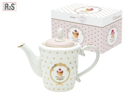 Чайник 1л. Dots Cupcakes