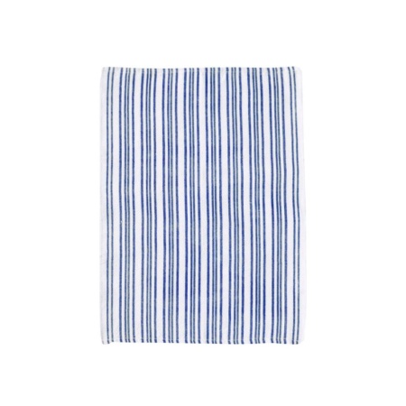 Полотенце 40*60см. хлопок Полоска синяя