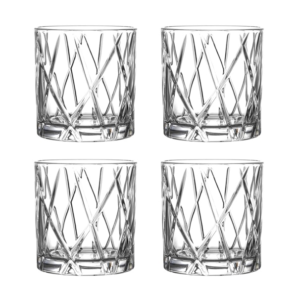 Стакан O-F 330 мл 4шт Абстракция