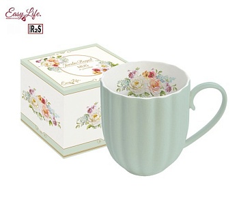 Кружка 300 мл., зеленый Королевский сад