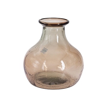 Ваза 21см, коричневая Peach Cream