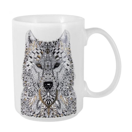 Кружка 0,5л. Волк