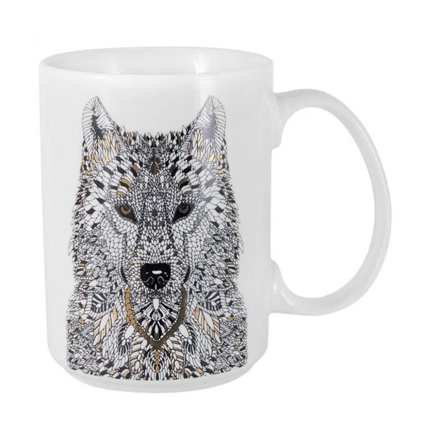 Кружка 0,5л. Волк
