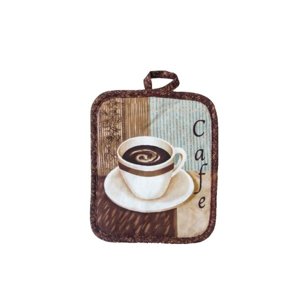 Прихват 20*17см. Кофе