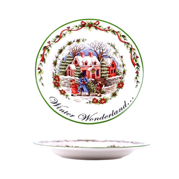 Тарелка 24 см Winter Wonderland