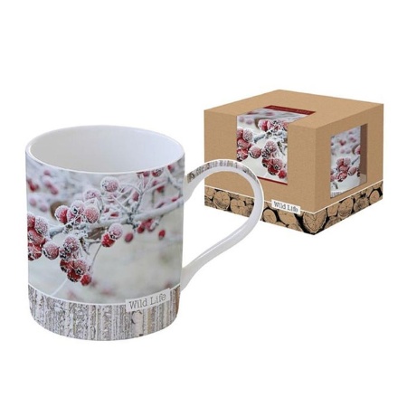 Кружка 350 мл., Красные ягоды