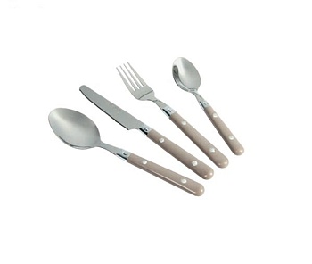 Набор стол приборов 16 предметов Taupe