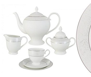 Сервиз чайный 21 предмет 6 персон Мелисента