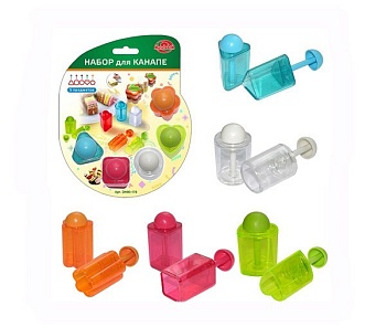 Декоратор для канапе 5 насадкок