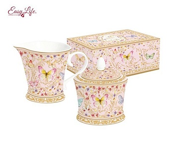 Набор сахарница+молочник 300мл Majestic